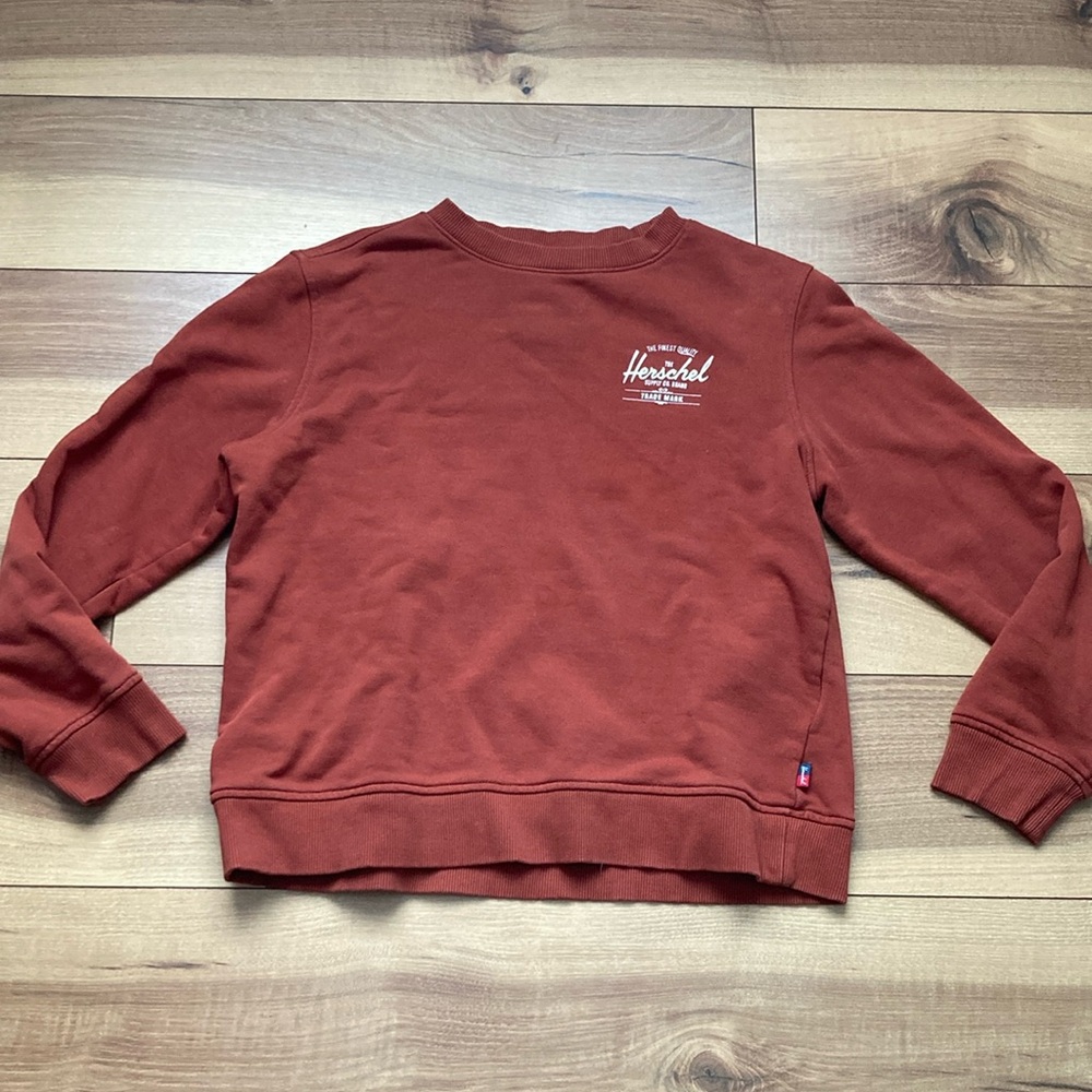 Herschel Rust Colored Sweatshirt